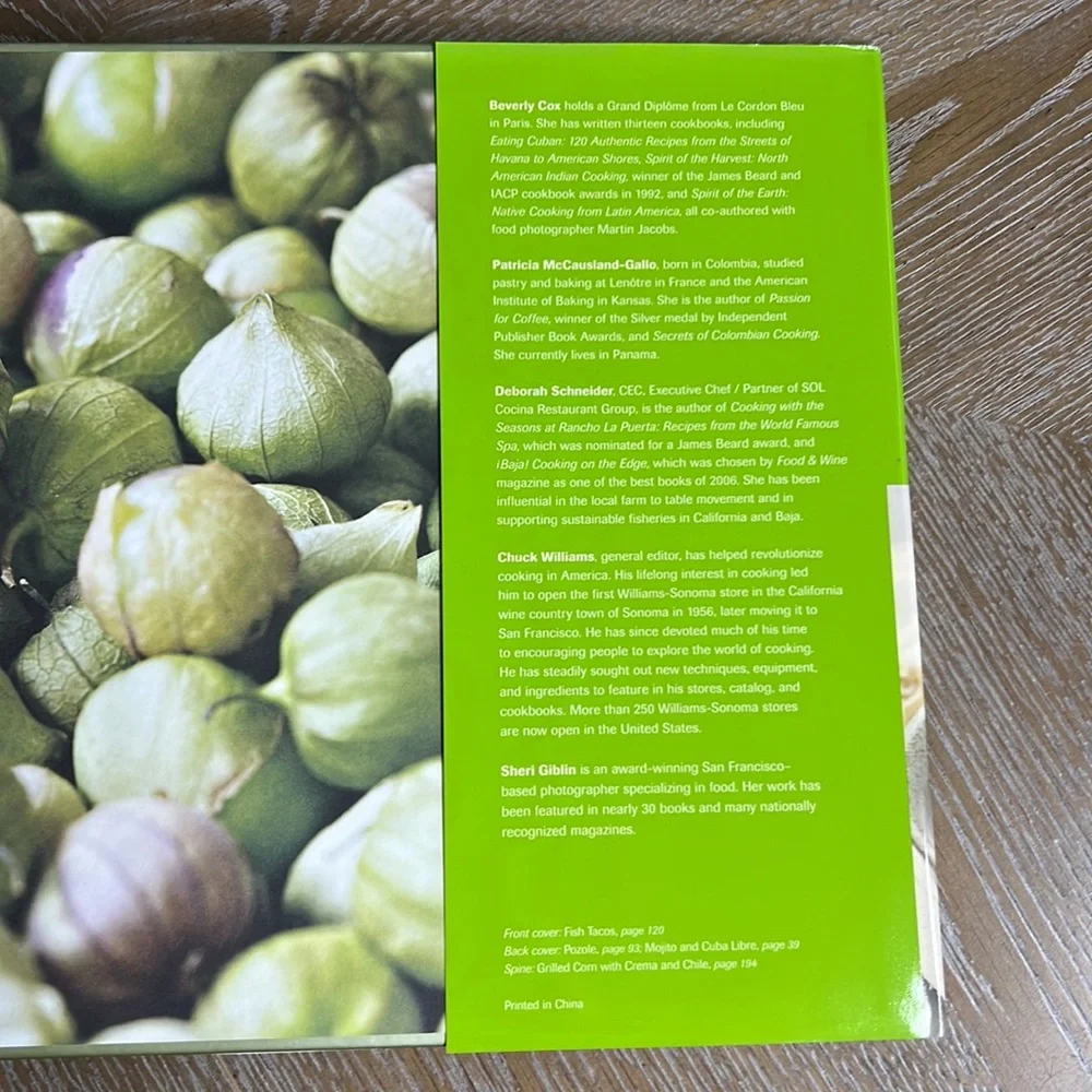 WILLIAMS -SONOMA Essential of Latin Cooking 287 Pages Cookbook